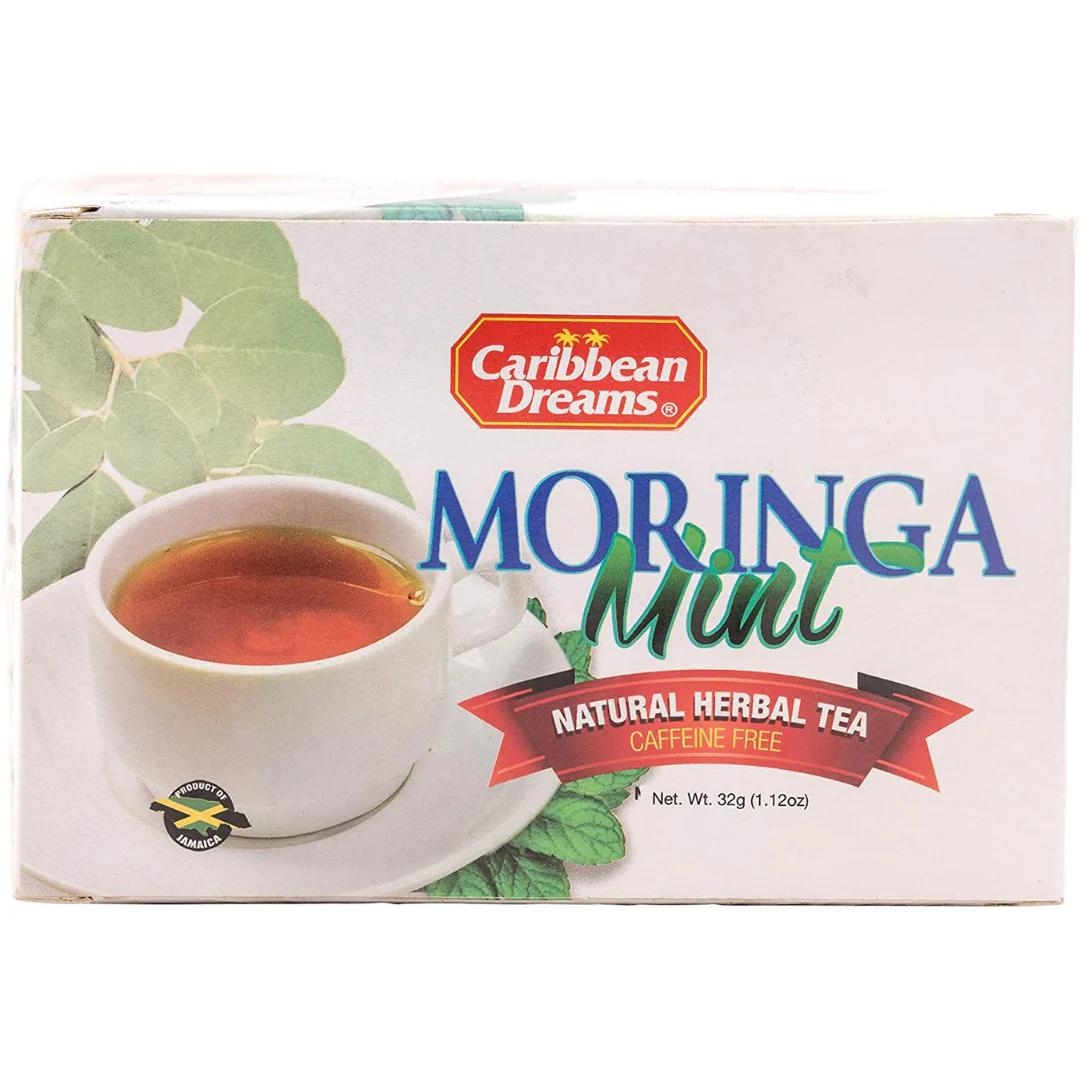 Caribbean Dreams Moringa Mint Tea 6 x 20’s
