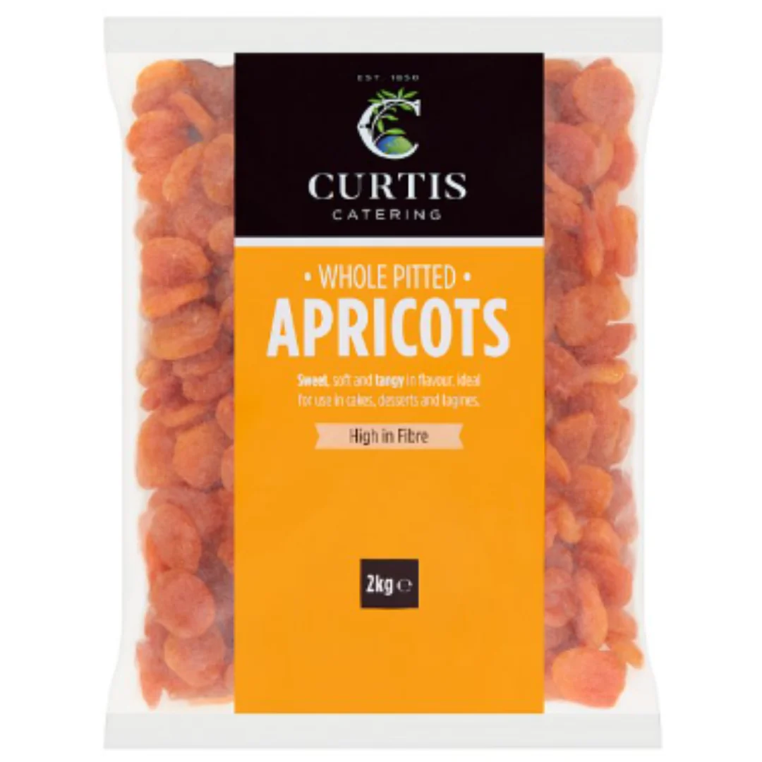 Curtis Catering Whole Pitted Apricots 2000g x 1