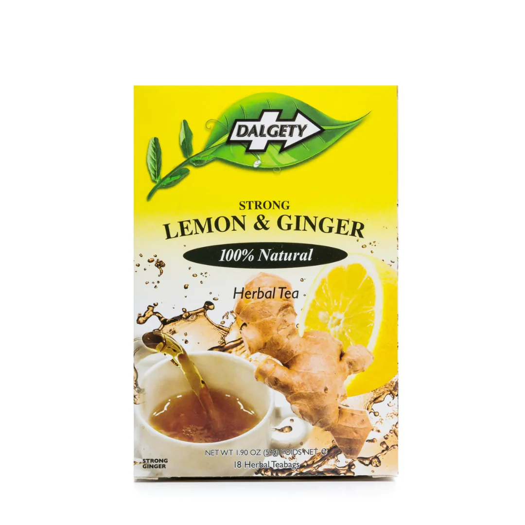 Dalgety Lemon & Ginger Tea 6 x 54g