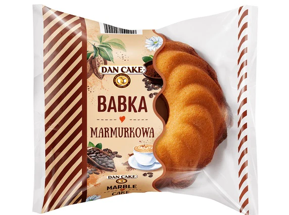 6x Dan Cake Round Cake Marmurki 400g