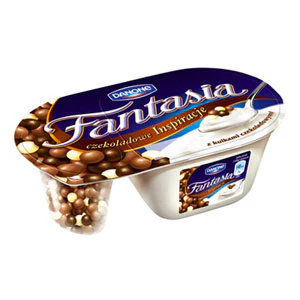 12x Danone Fantasia Kulki Czekolada 100g