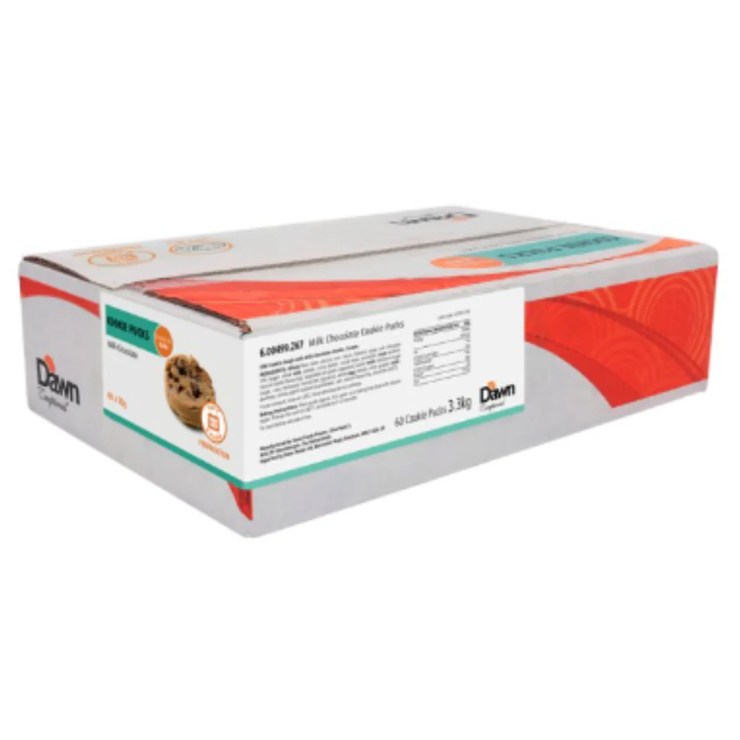 Dawn Exceptional 60 Cookie Pucks Milk Chocolate 3.3kg x 1 Pack