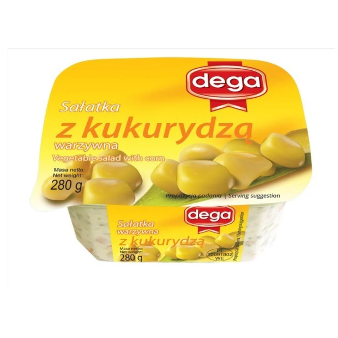 Dega Vegetable Salad with Corn 280gr