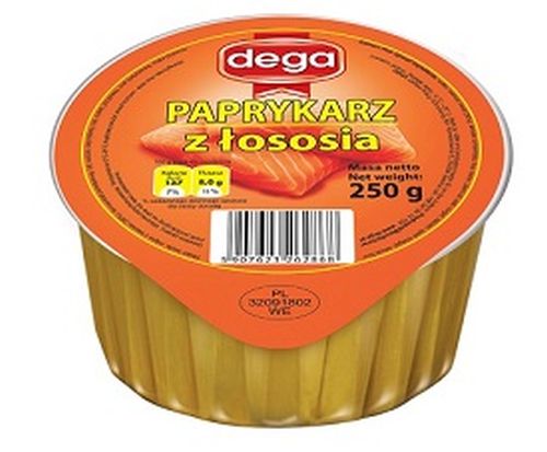 12x Dega Paprykarz Z Lososia 250g (Fish)