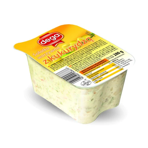 5x Dega Salatka Kukurydza 250g
