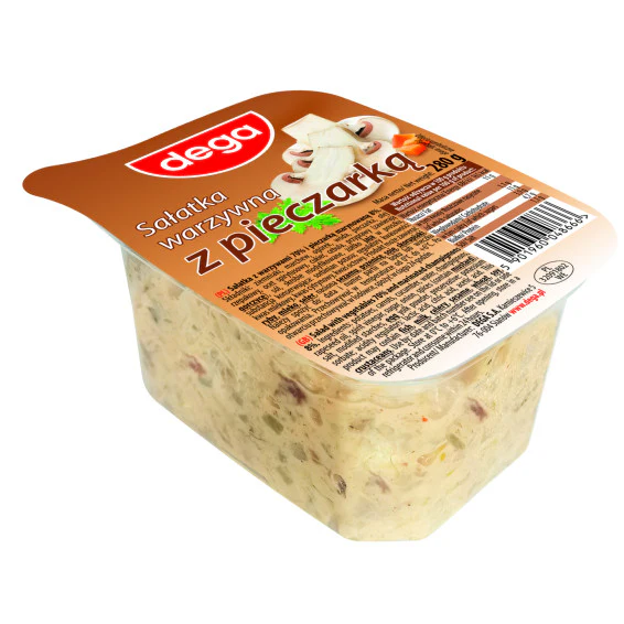 5x Dega Salatka Pieczarkami 250g