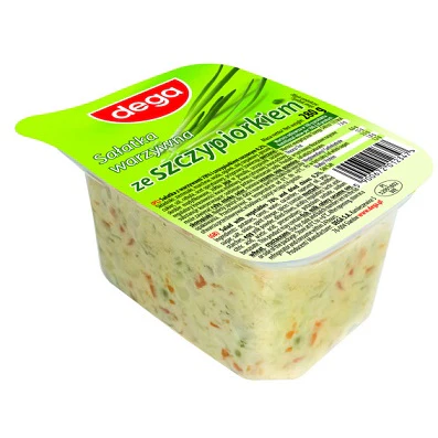 5x Dega Salatka Szczypiorkiem 250g