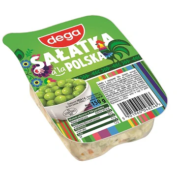 8x Dega Salatka Polska Kuchnie Swiata150g