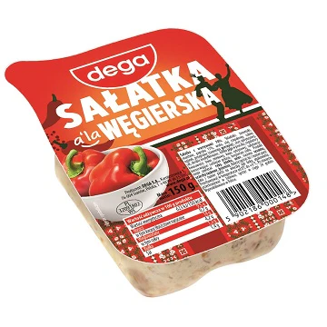 8x Dega Salatka Wegierska Kuchnie Swiata 150g