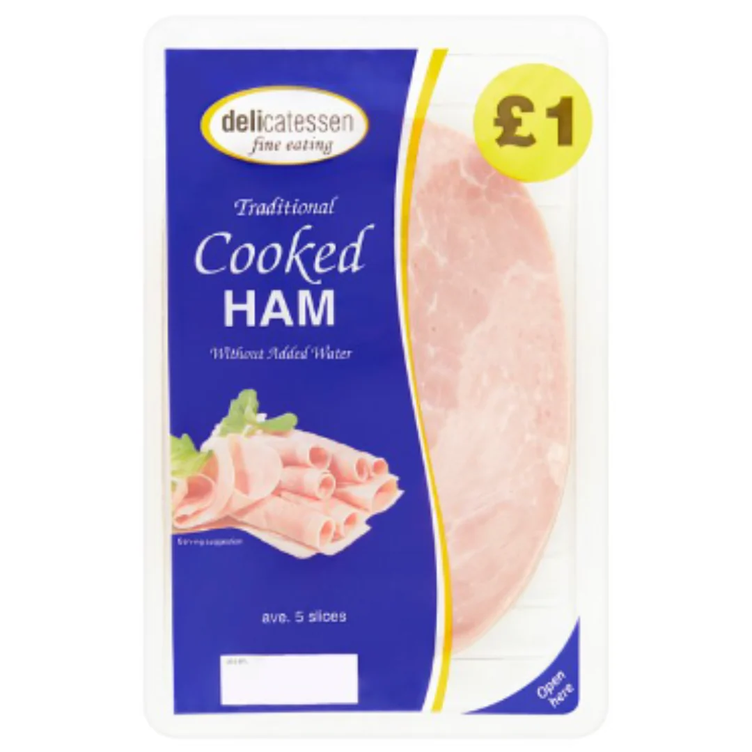 Delicatessen Fine Eating Traditional Cooked Ham 90g x 1