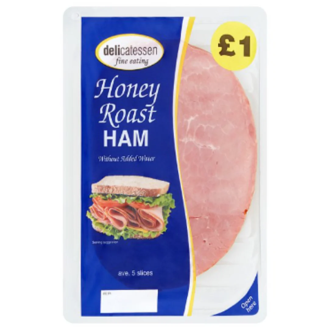 Delicatessen Fine Eating Honey Roast Ham 5 Slices 90g x 1