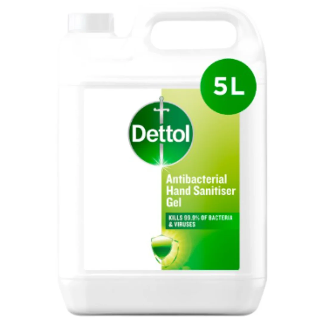 Dettol Antibacterial Hand Sanitiser Gel 5L x 1