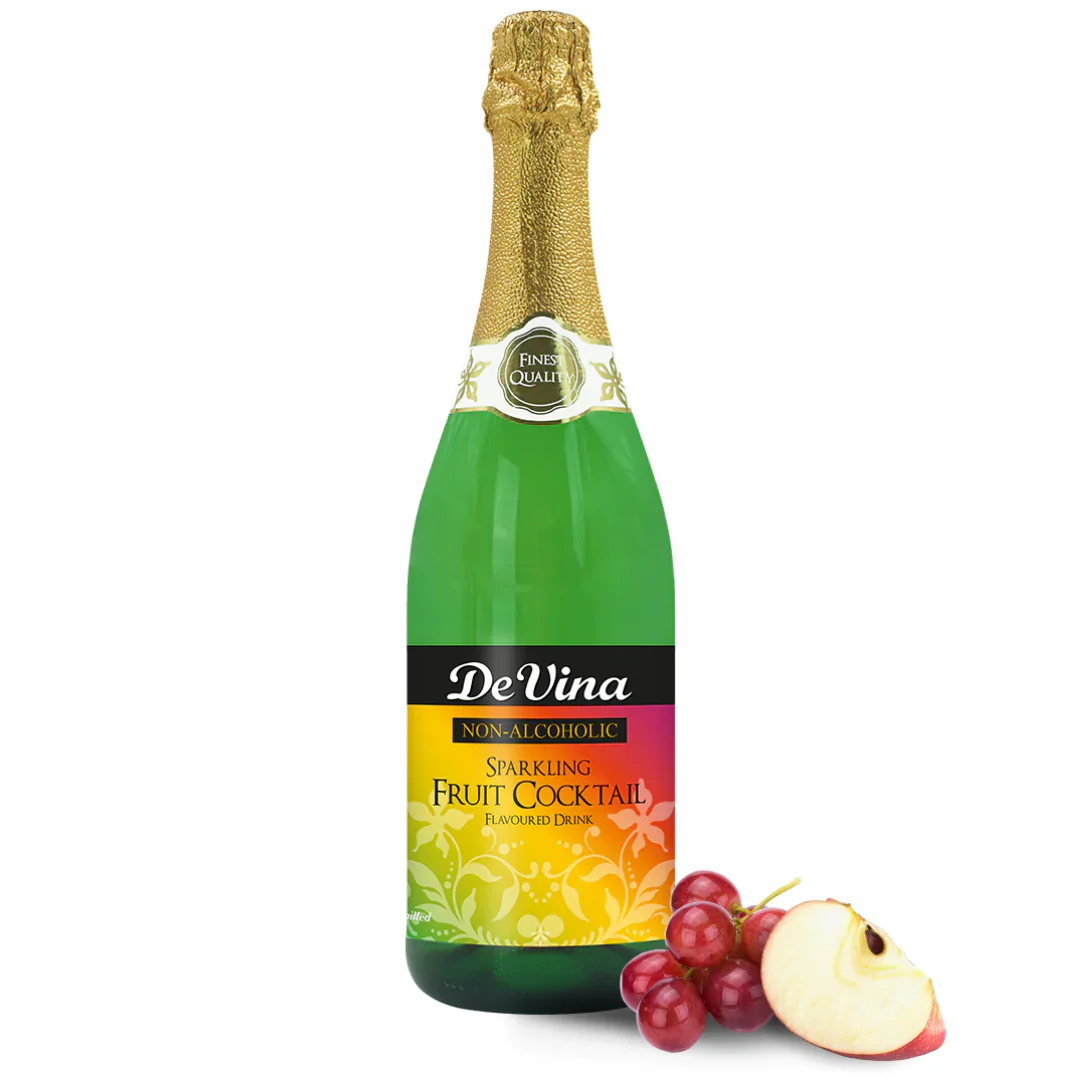 Devina Sparkling Fruit Cocktail 12 x 750ml