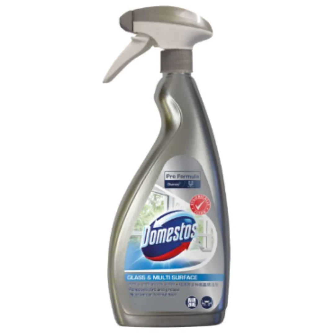Domestos Pro Formula Glass & Multi Surface 750ml x 6