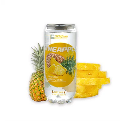24x Dpmfresh Pineapple Flavoured Sparkling Water 350ml