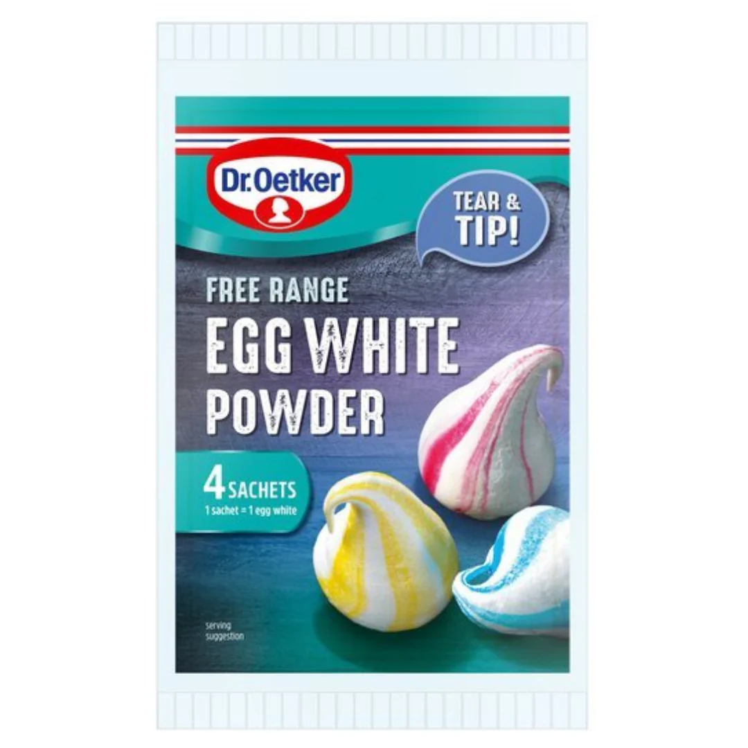 Dr.Oetker Egg White Powder Multipack Sachet 4X5gr
