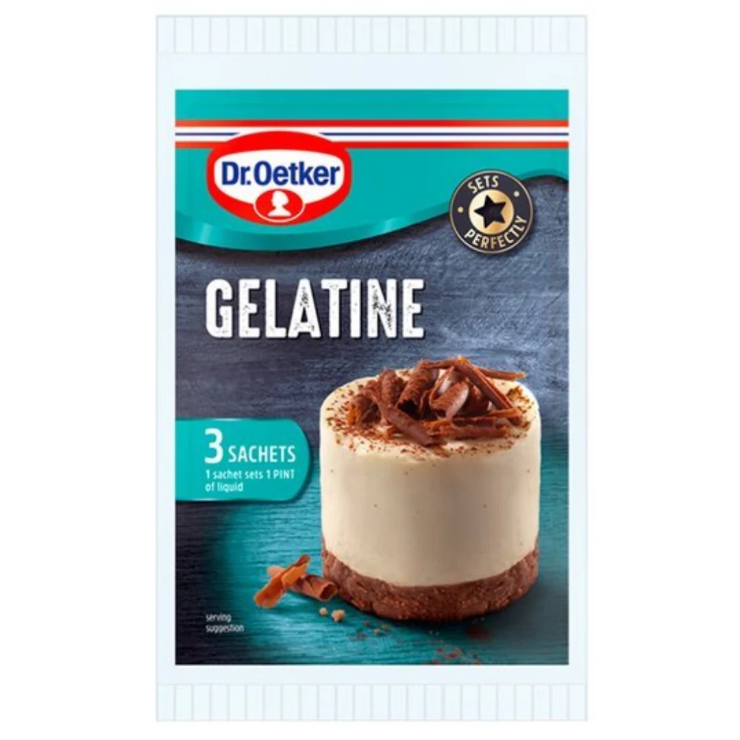 Dr.Oetker Gelatine Sachet 3X12gr