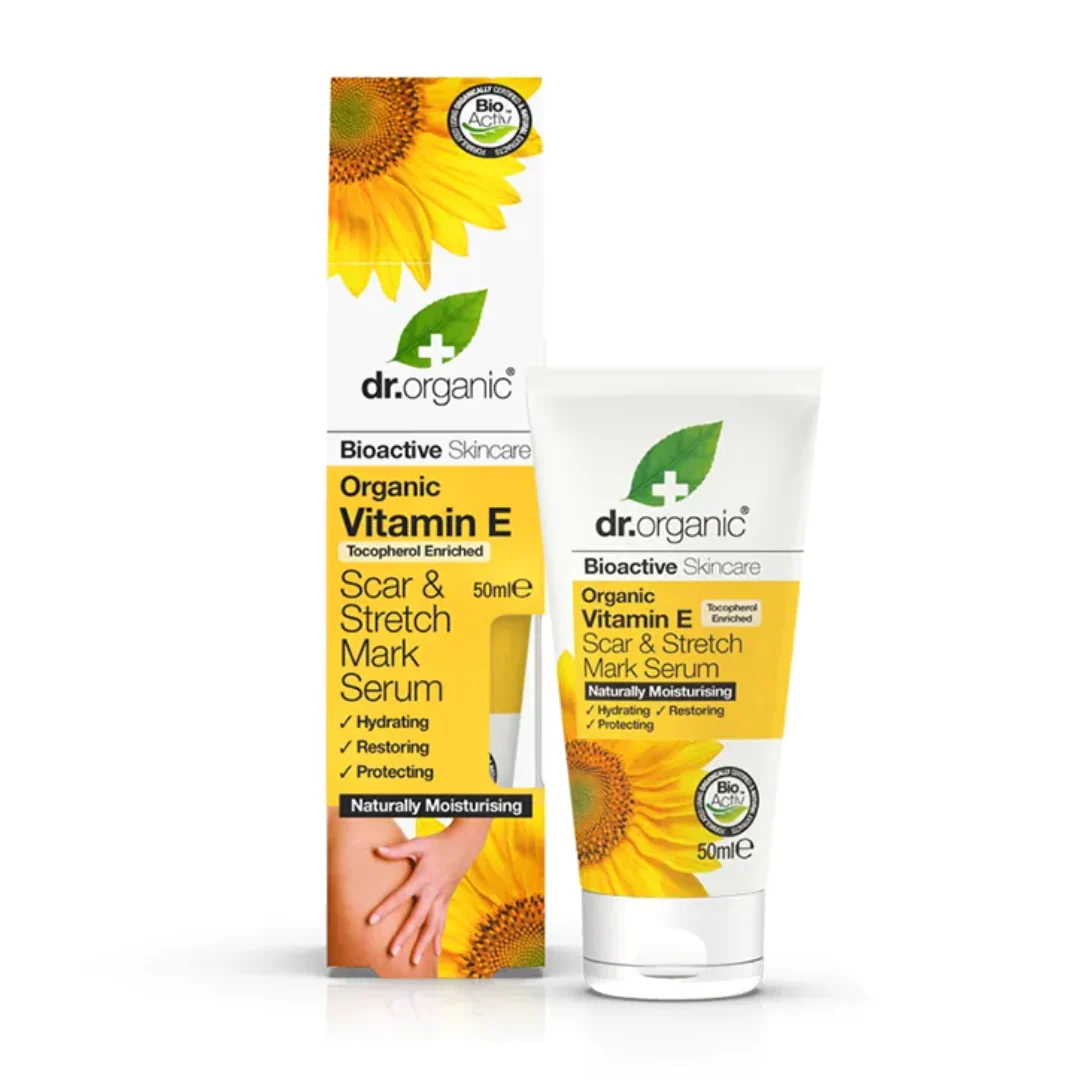 Dr Organic Vitamin E Scar & Stretch Mark Serum 50ml