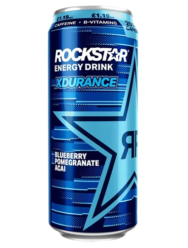 12x Rock Star Blueberry Pomergranate 500ml