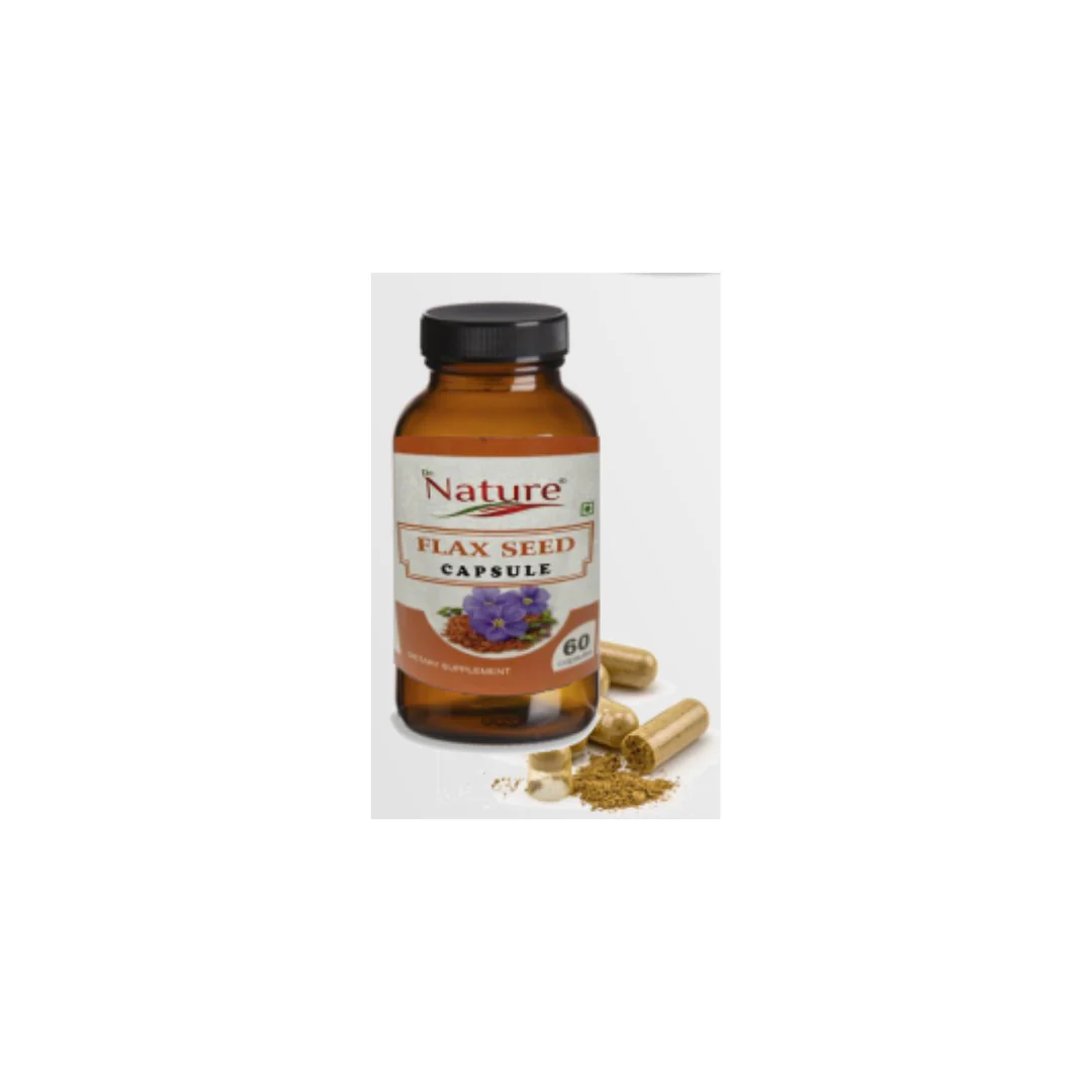Dr. Nature Flaxseed Capsule 60x500mg x 6 pack