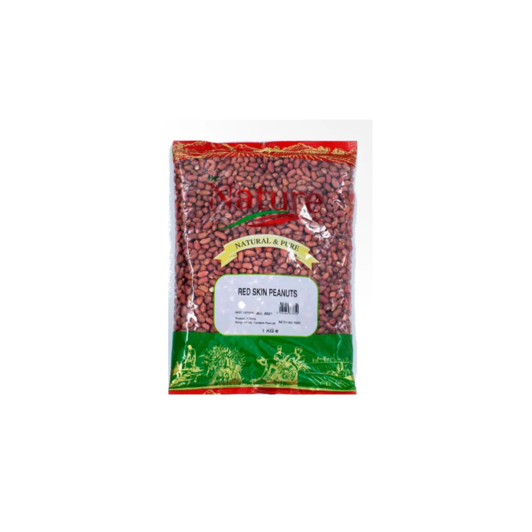 Dr. Nature Peanuts Red Skin 1kg x 6 pack
