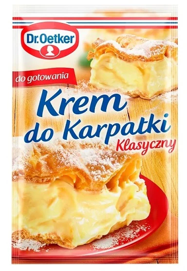10x Dr.Oetker Krem Do Karpatki Klasyczny 240g