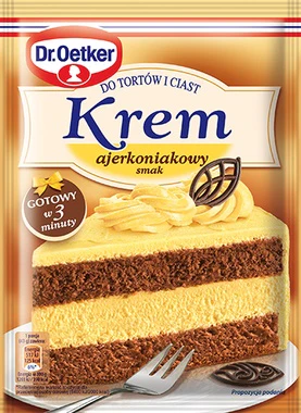 20x Dr.Oetker Krem Tortow Ajerkoniak 105g