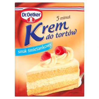 20x Dr.Oetker Krem Tortow Smietankowy 120g