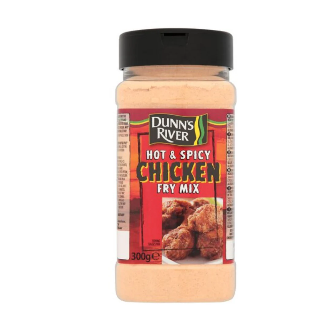 Dunns River Hot & Spicy Chicken Fry Mix 300gr