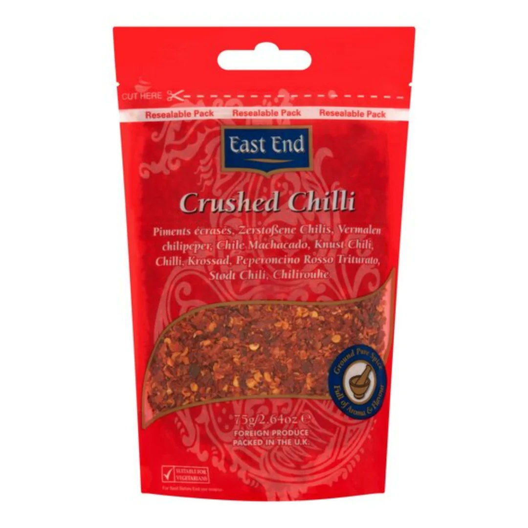 East End Crushed Chilli 75G