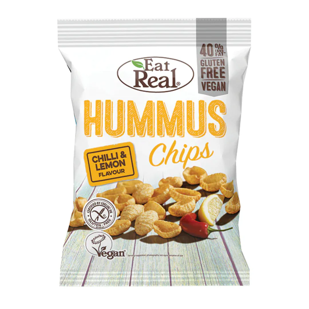 Eat Real Chilli & Lemon Hummus Chips 135g