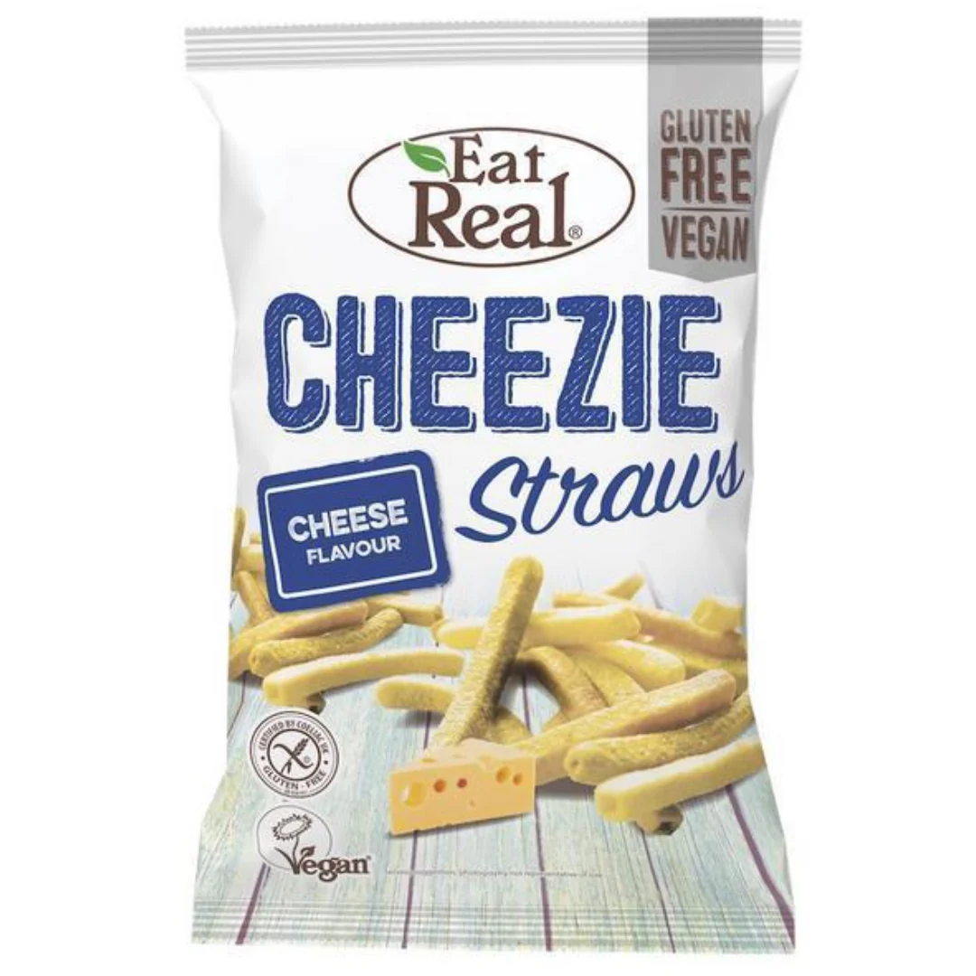 Eat Real Veggie Cheezie Straws 113gr