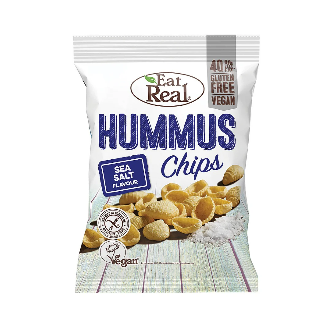 Eat Real - Hummus Sea Salt 135g x 6 pack