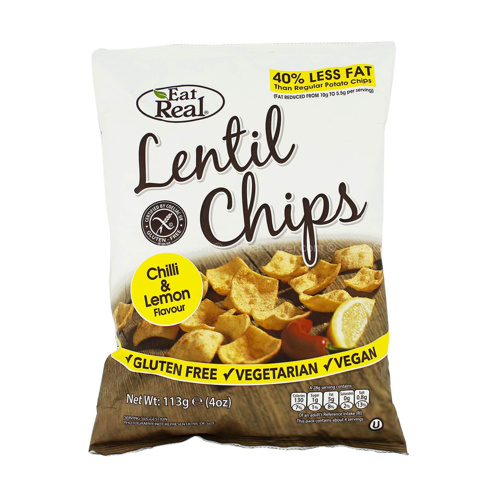 Eat Real Lentil Chilli & Lemon
