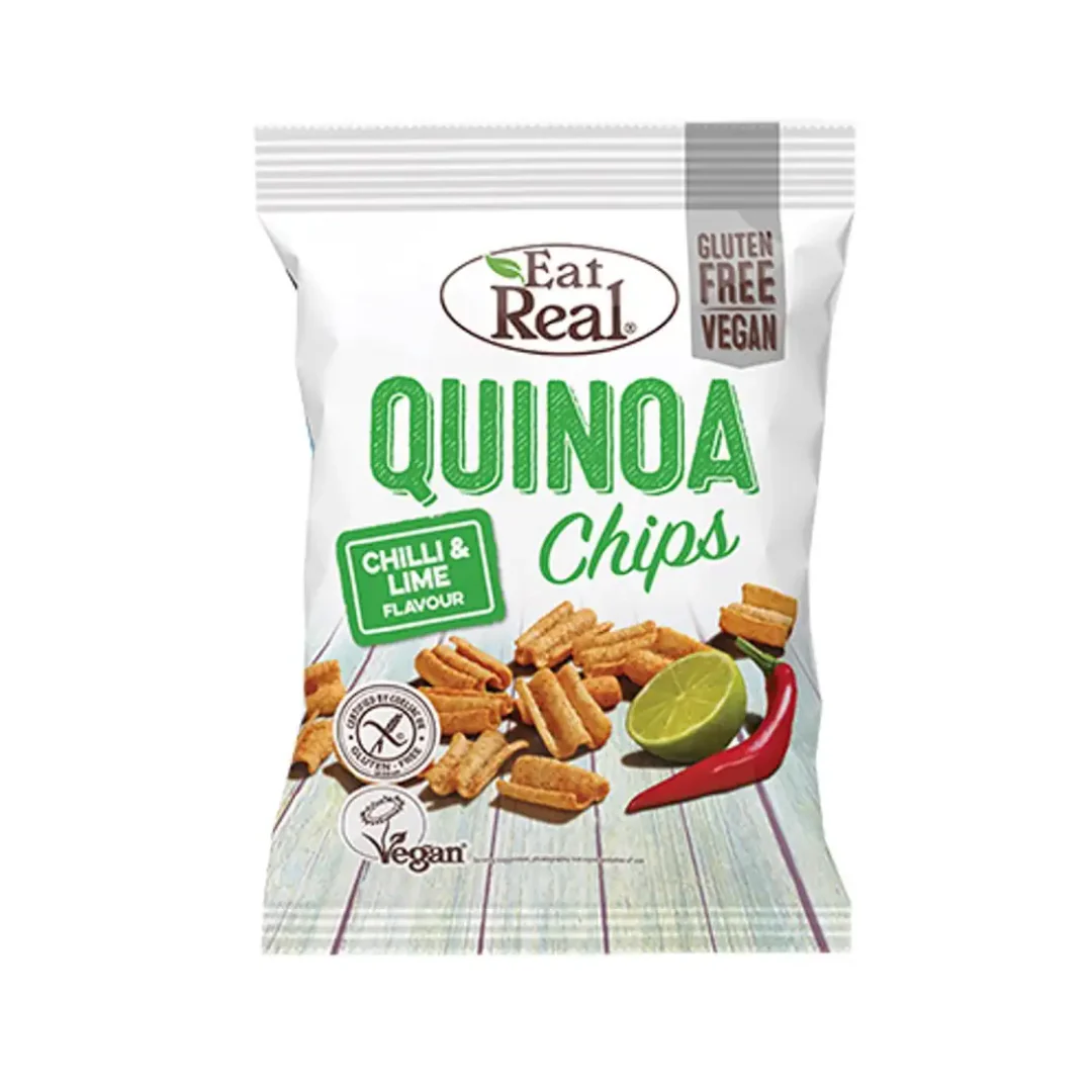 Eat Real - Quinoa Chilli & Fresh Lime 80g x 6 pack