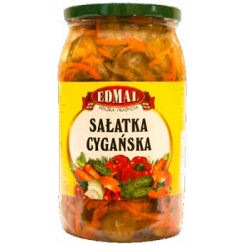 8x Edmal Salatka Cyganska 900ml