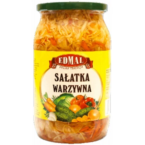 8x Edmal Salatka Warzywna 900ml