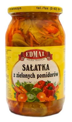8x Edmal Salatka Zielonych Pomidorow 900ml