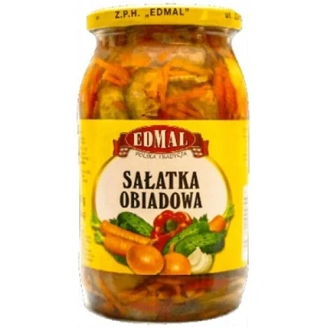 8x Edmal Salatka Obiadowa 820g