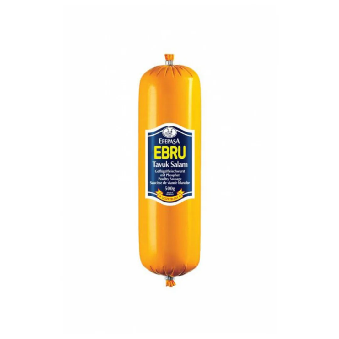 Efepasa Ebru Poultry Sausage With Beef (Chicken Salam) 500Gr