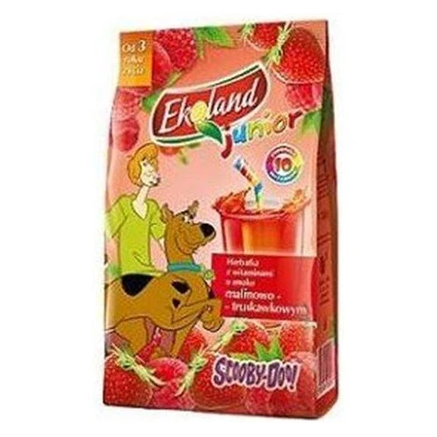 12x Ekoland Junior Malina-Truskawka 250g