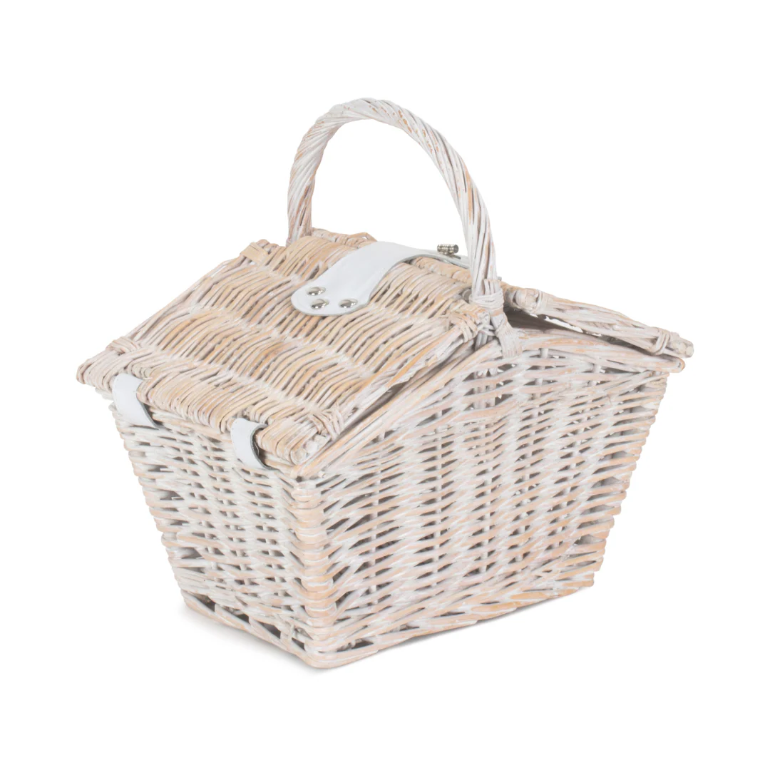 Small White Elegant Hamper