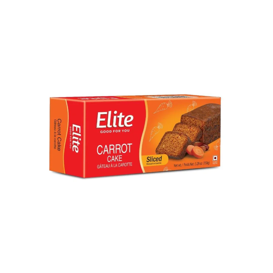 Elite Carrot Cake 150gr x 6 pack