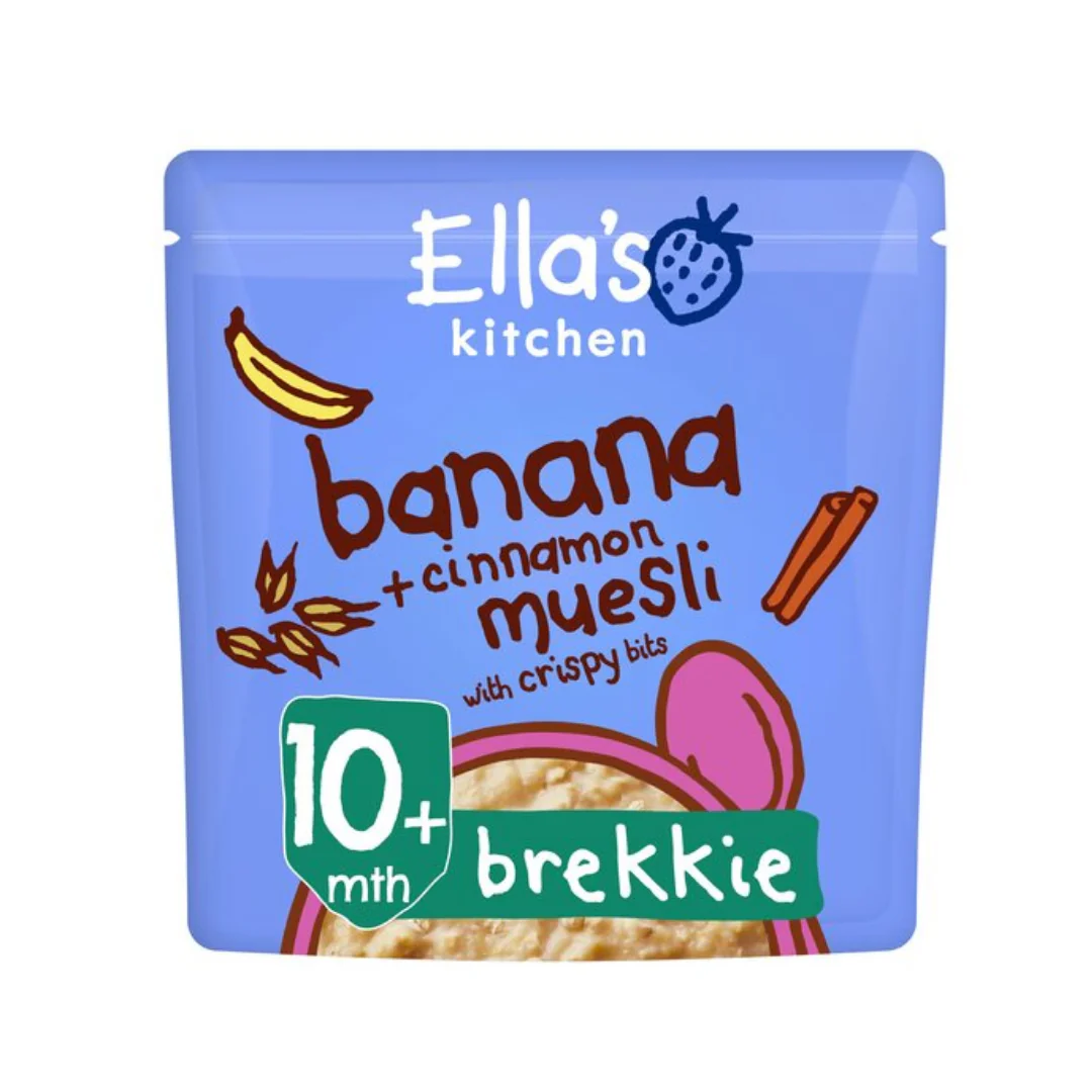 Ella's Kitchen Banana & Cinnamon Muesli 215gr