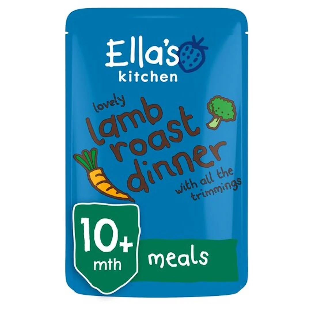 Ella's Kitchen Lovely Lamb Roast Dinner 190gr