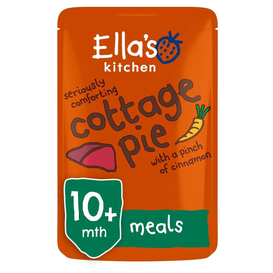 Ella's Kitchen Organic Cottage Pie With Cinnamon 190gr