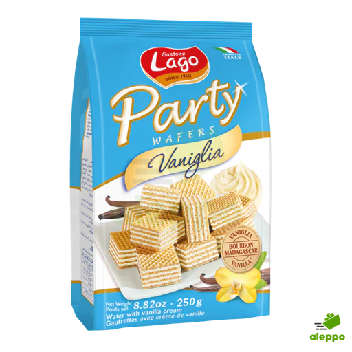 10x Elledi Party Wafers Vanilla 250gr