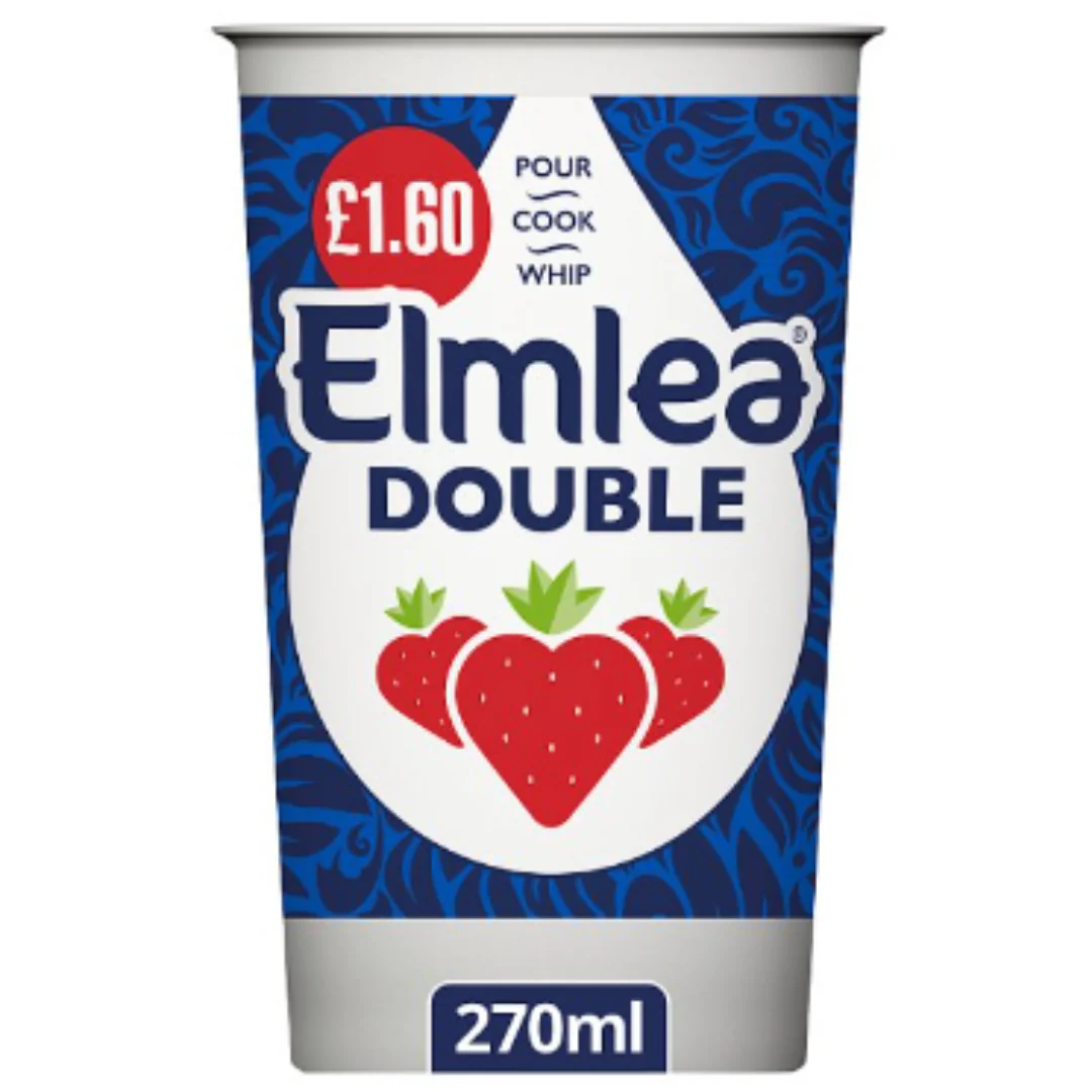 Elmlea Double Alternative to Cream 270ml x 12
