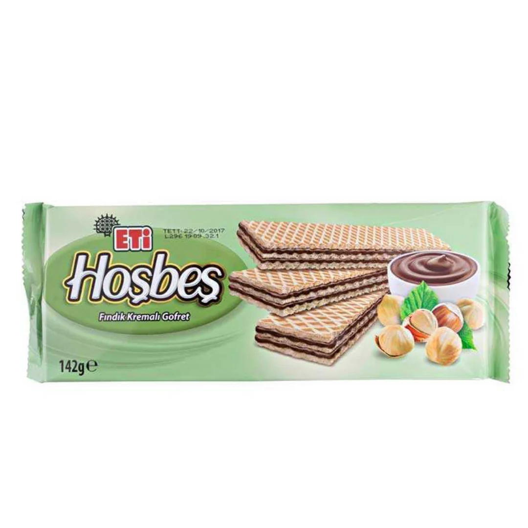 Eti Hosbes Wafer with Hazelnut Cream