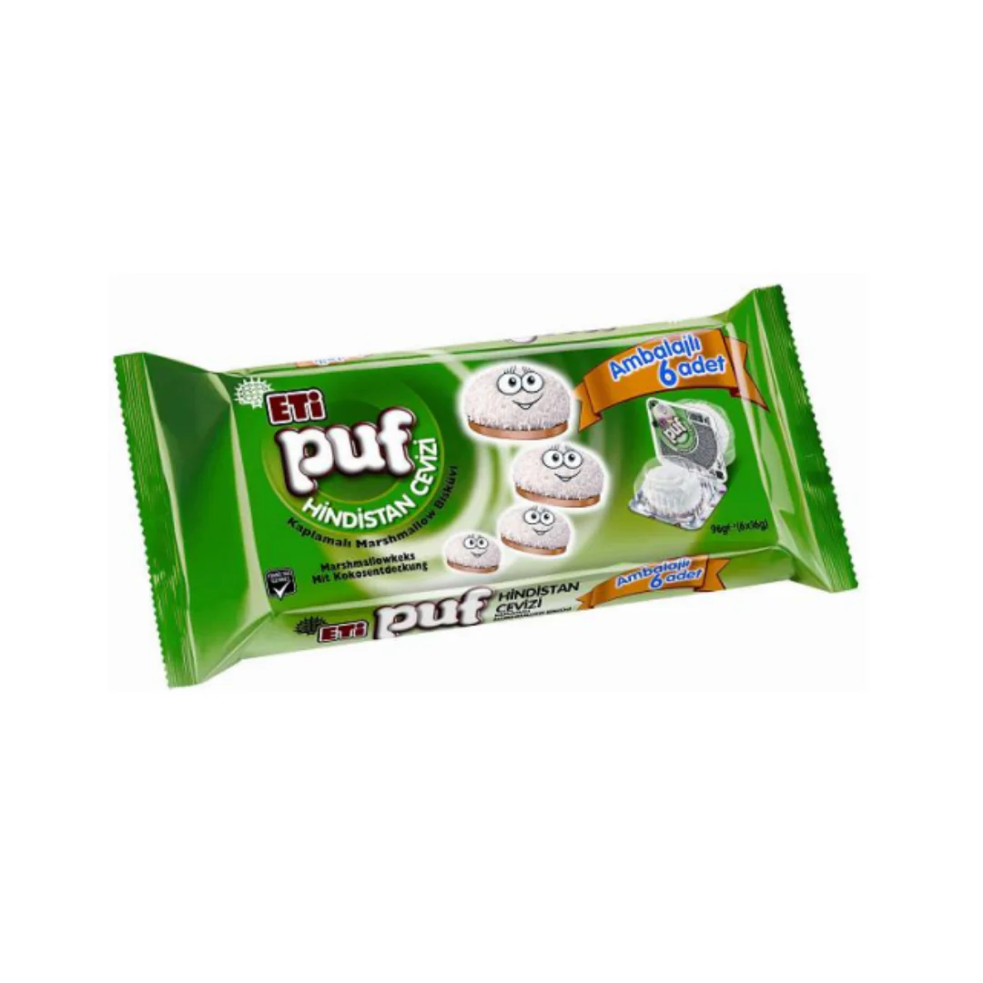 Eti Puf With Coconut 6X 16Gr